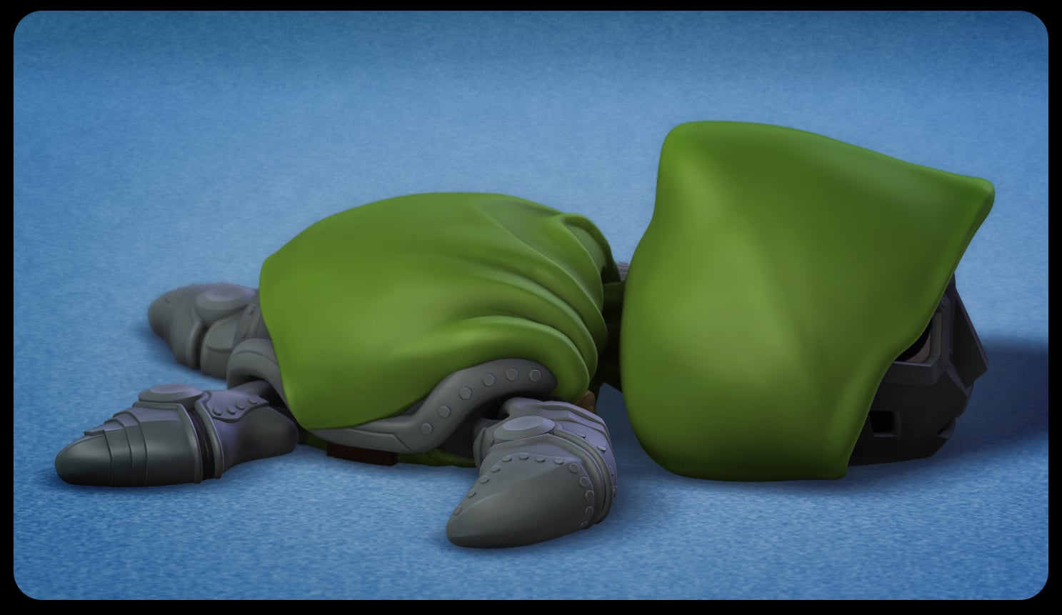 Super Turtle Dr Doom 3d model