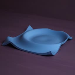 Bowl “waterdrop” 3d model