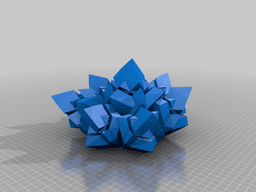 CRYSTAL-CUT / terrain 3d model