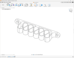 Yet another cable holder 3d model