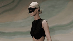 Set of 4 Half Masquerade Masks 3d model