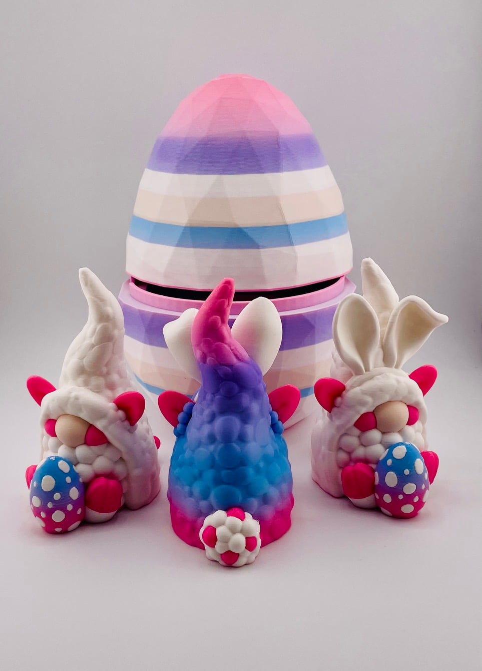 Easter Egg Sheep Gnome 3d model