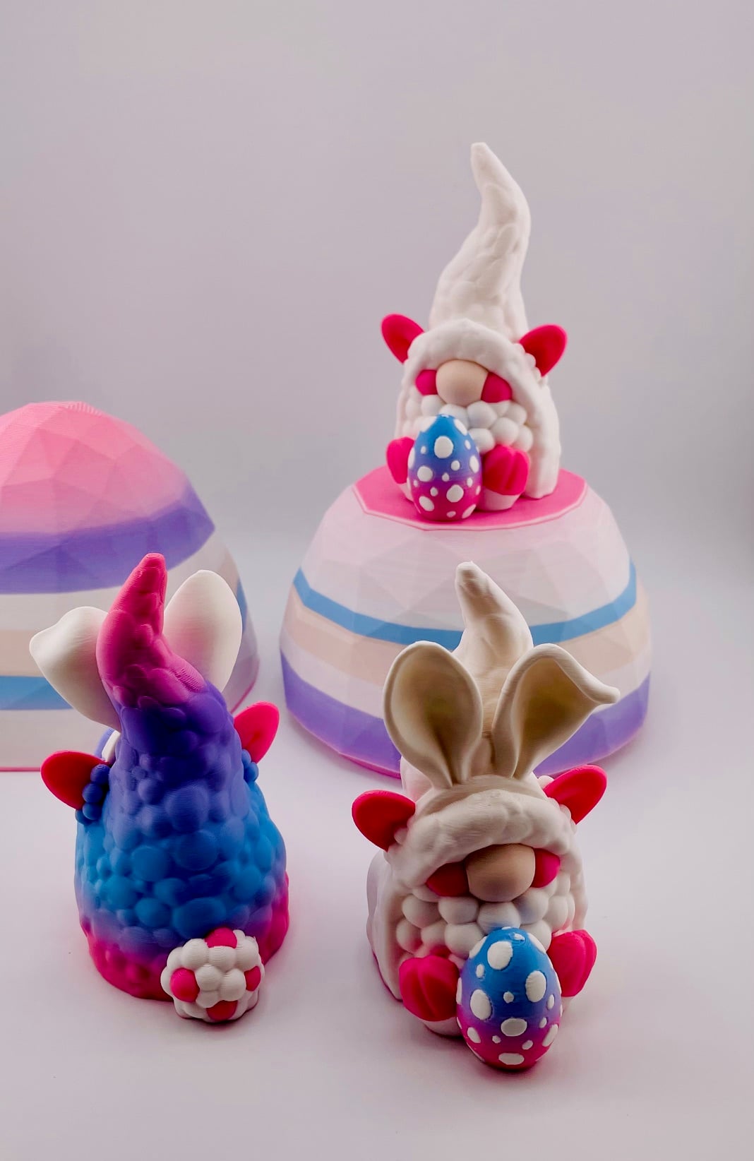 Easter Egg Sheep Gnome 3d model