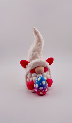 Easter Egg Sheep Gnome 3d model
