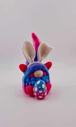 Easter Egg Sheep Gnome 3d model
