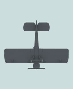 1:144 Sopwith 1½ Strutter 3d model