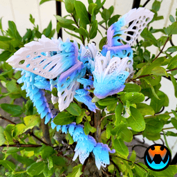 Fae Wolf Dragon 3d model