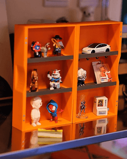20260105 - Multiple stack foldable toy shelf.stl 3d model