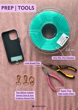 Phone Lanyard – Modular 3D-Printed Accessory 3d model
