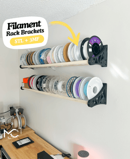 FilamentRackBracket 3d model