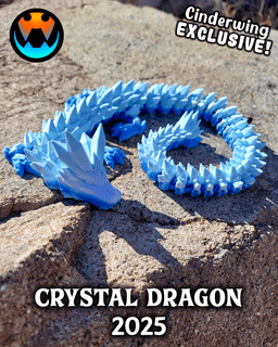 Crystal Dragon 2025 3d model