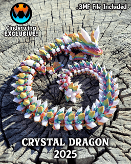 Crystal Dragon 2025 3d model