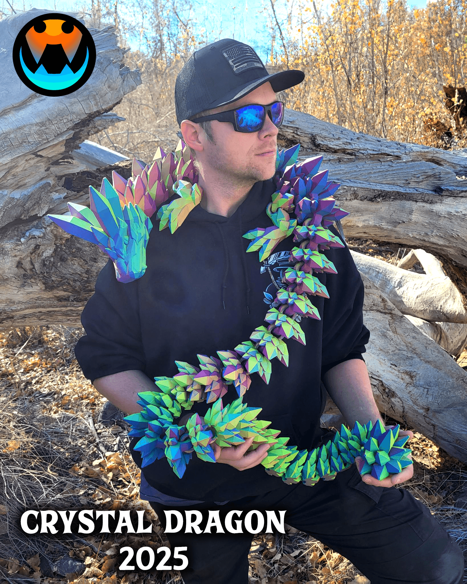 Crystal Dragon 2025 3d model