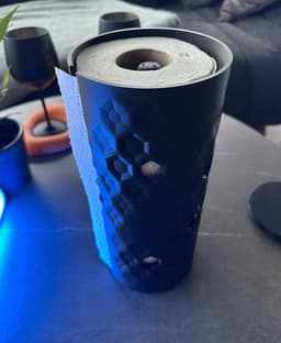 Paper Towel Holder Parametric 3d model