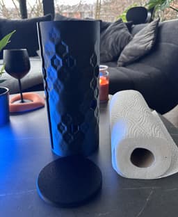 Paper Towel Holder Parametric 3d model