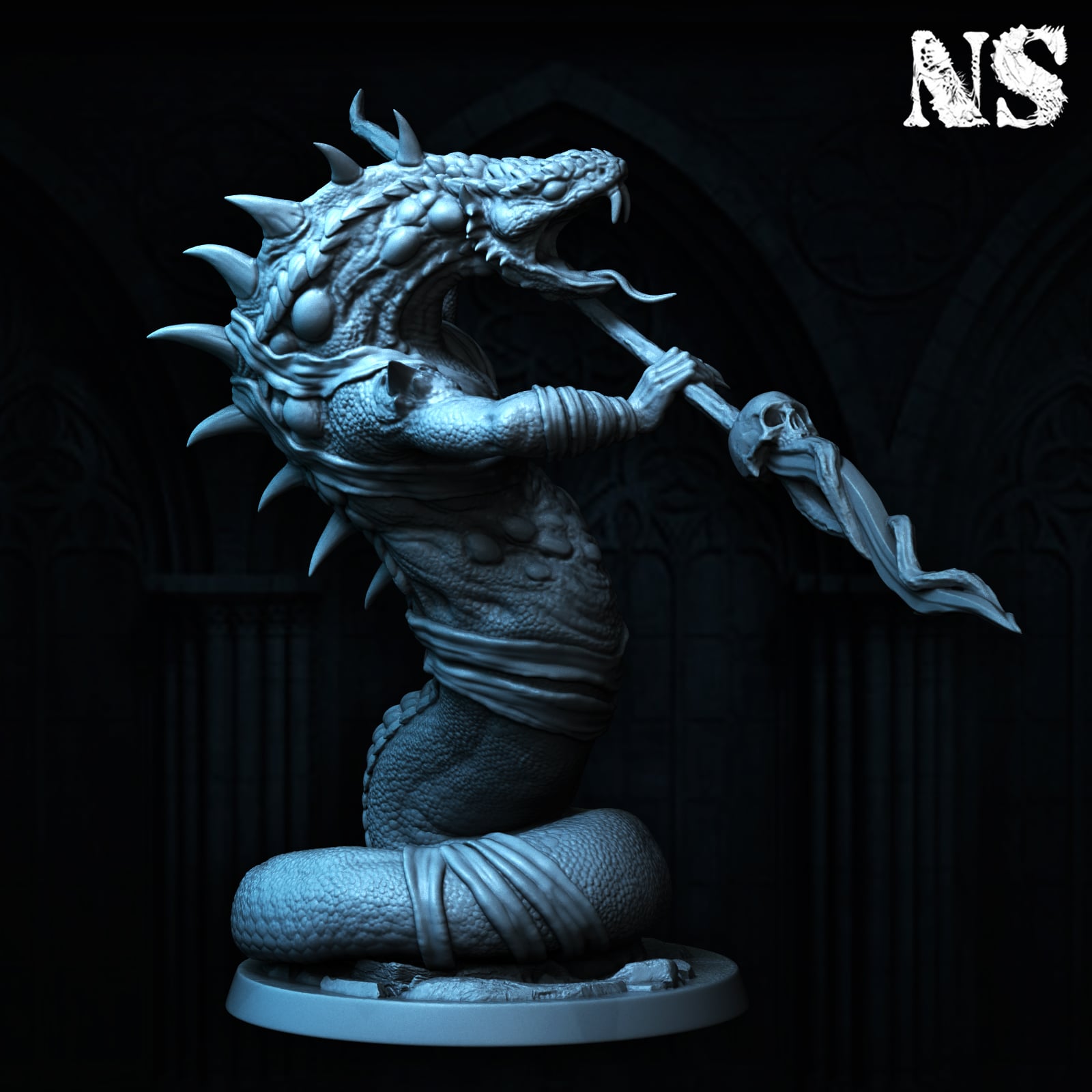 Serpent People x4 3d model
