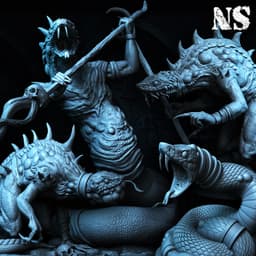 Serpent People x4 3d model