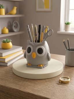 Mini Owl Animal Planter 3d model