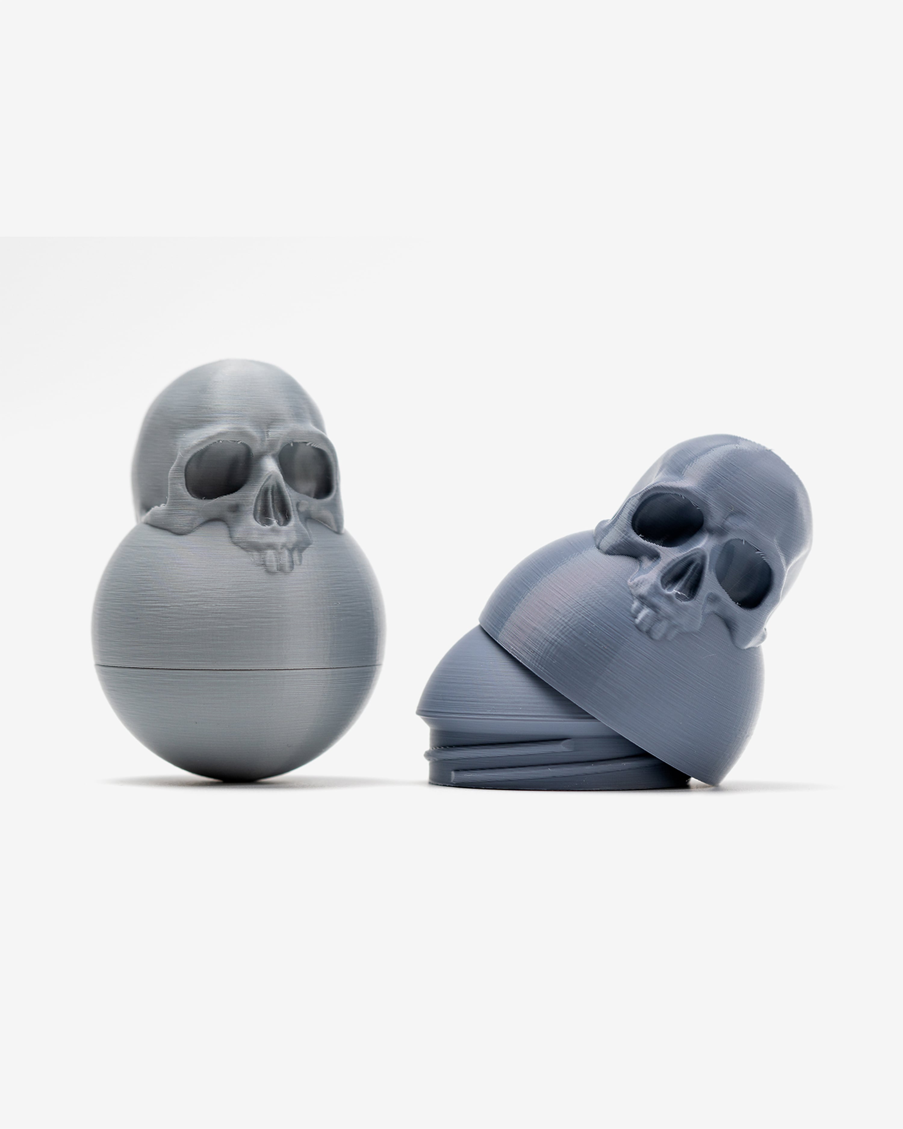 Rolling Skull 3d model