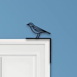 Bird Door Corner Decor 3d model