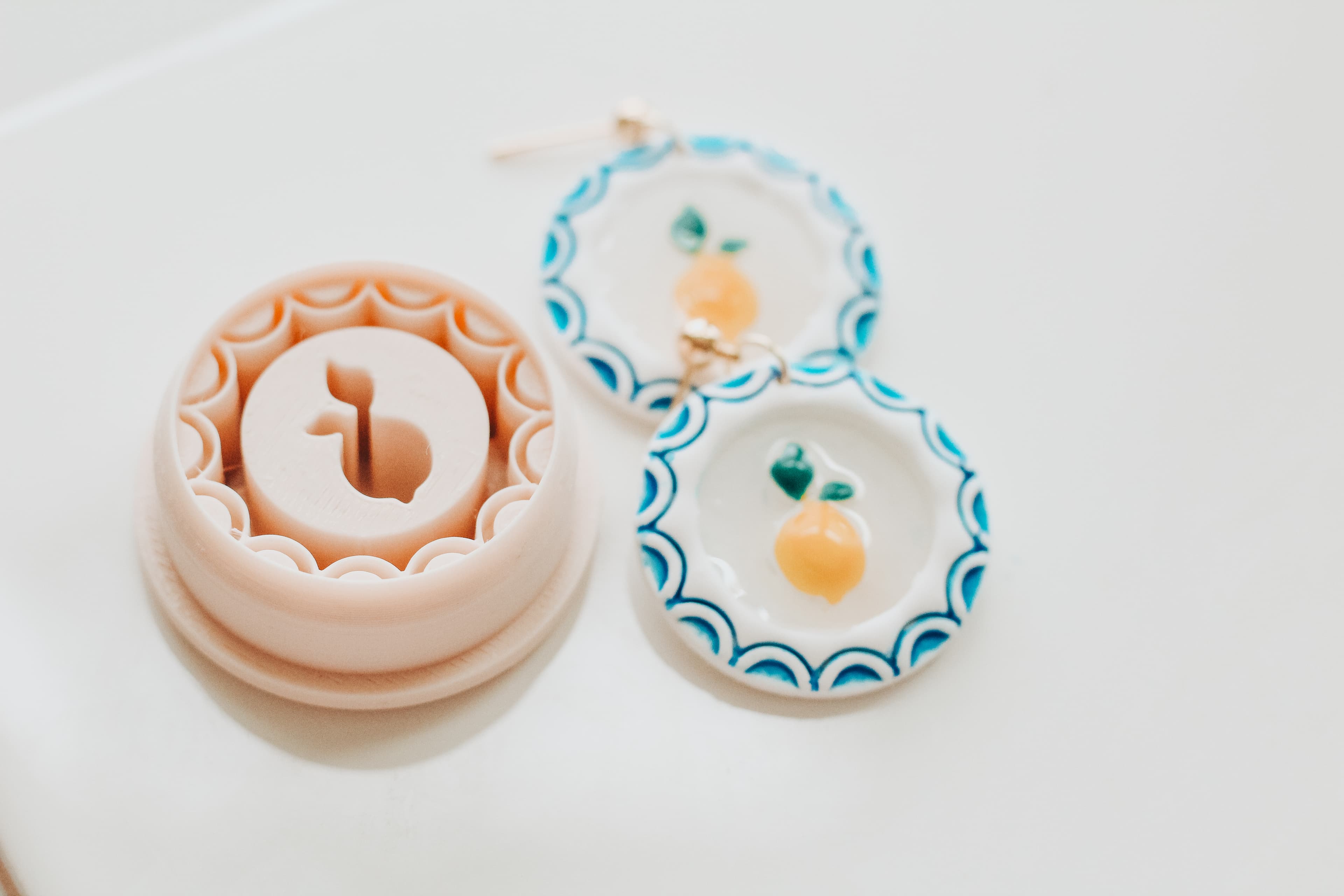 Lemon Detailed Full Press Clay Cutter 3d model