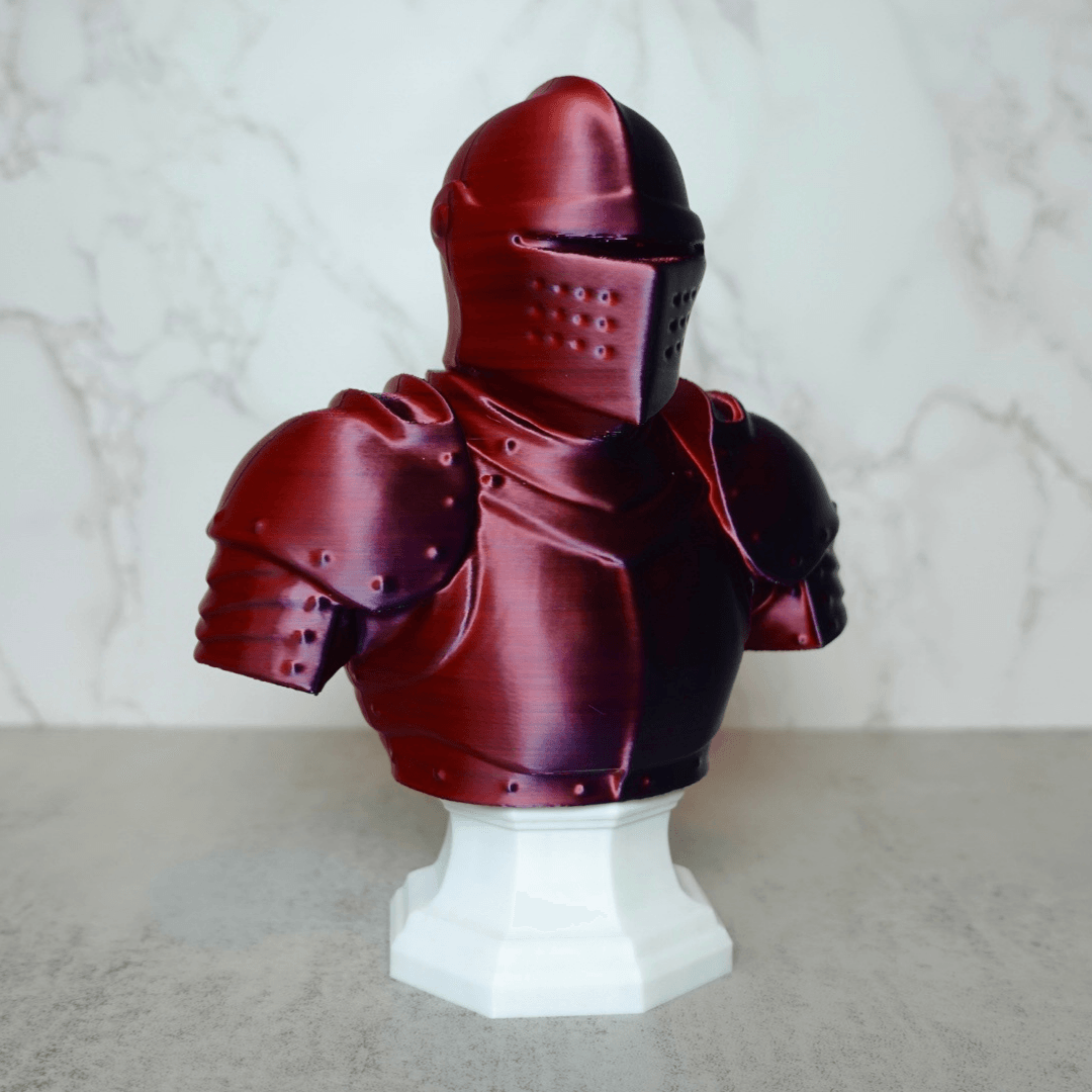 Obsidian Knight Bust 3d model