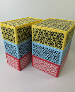 PatternBox - Large box collection 3d model