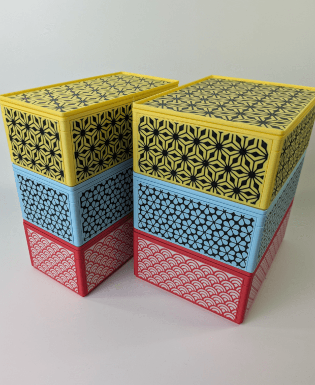 PatternBox - Large box collection 3d model