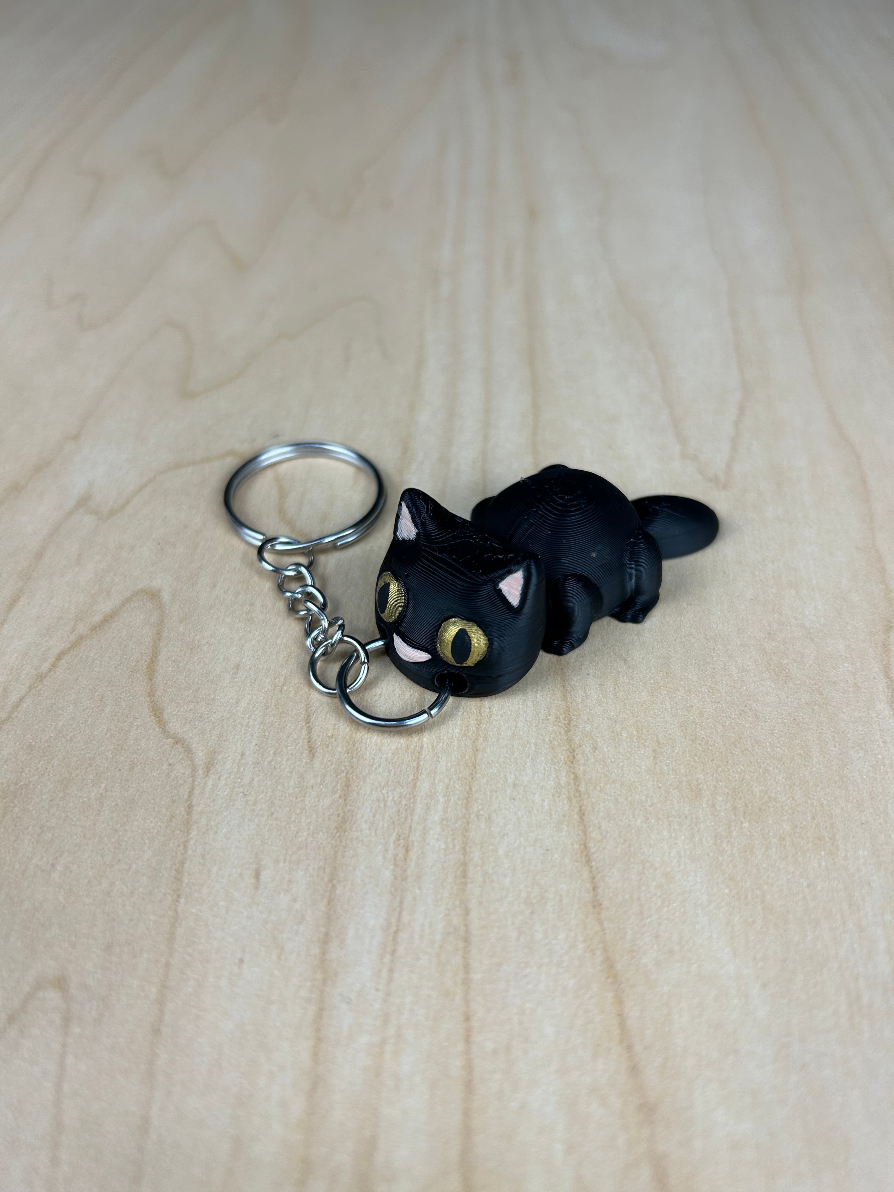 Potato the Cat Keychain 3d model