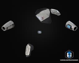 HD2 - UF-16 Inspector Armor - 3D Print Files 3d model