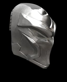 Moon Knight Helmet and Blade from Marvel Rivals 3d model