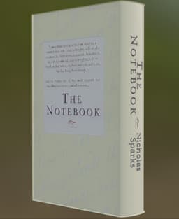 The Notebook - Book Litho 3d model