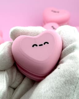 Clicky heart macaron keychain complete edition 3d model
