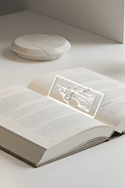Athena Bookmark, Gift Idea 3d model