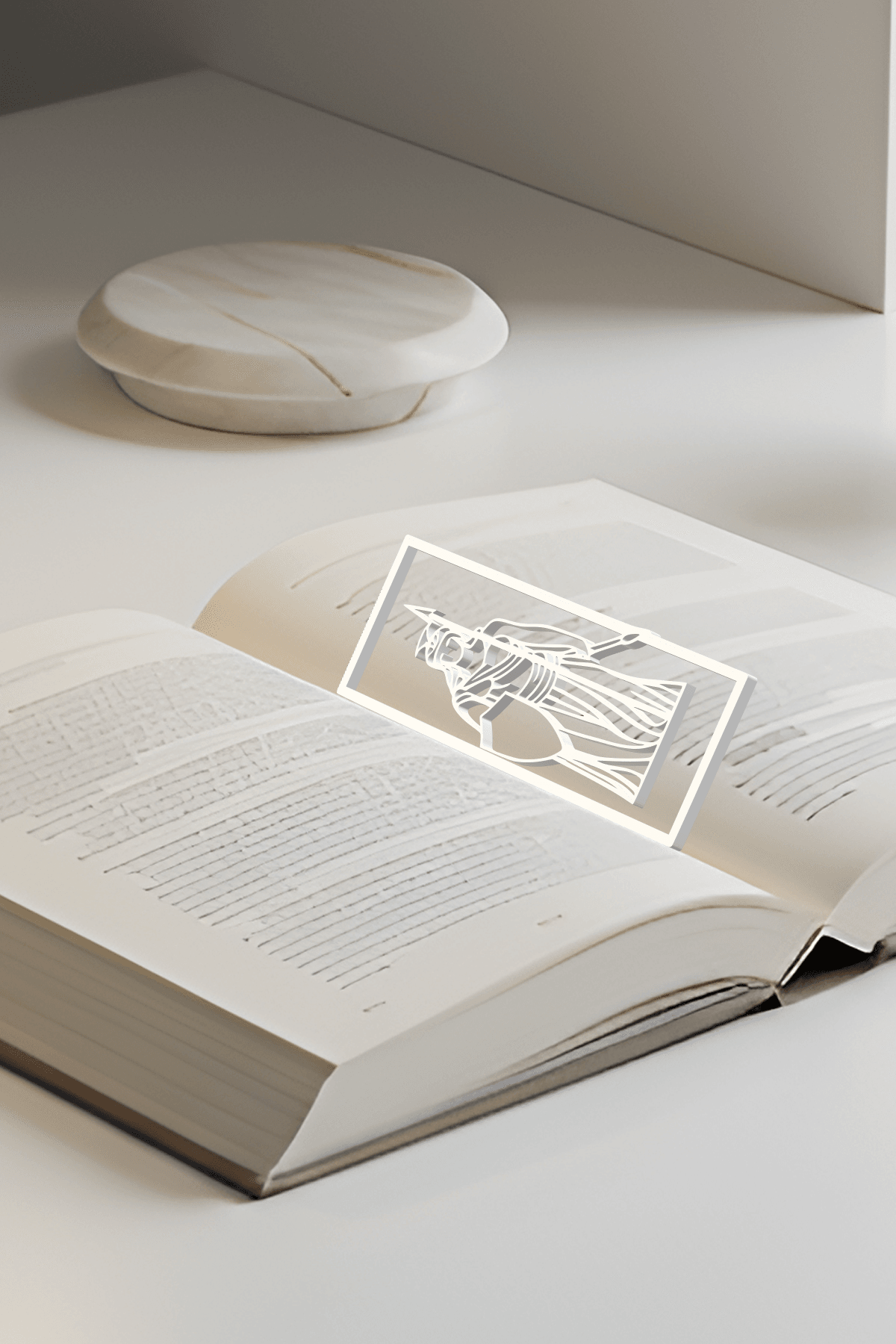 Athena Bookmark, Gift Idea 3d model