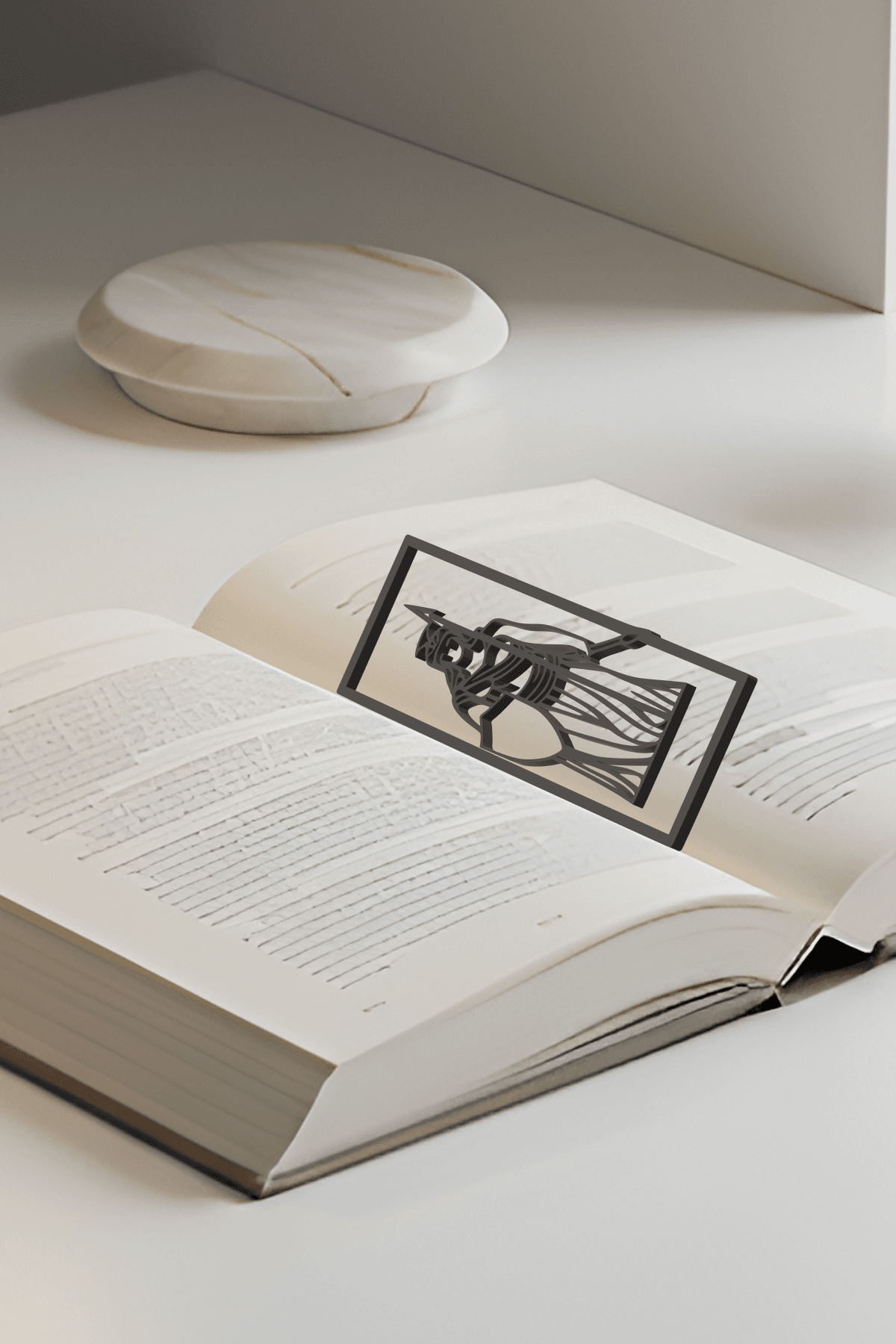 Athena Bookmark, Gift Idea 3d model
