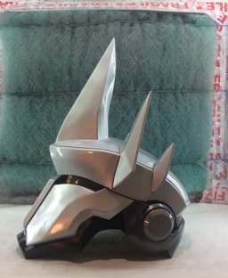 reinhardt helmet cosplay 3d model