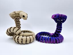 Fully Flexi Posable Cobra 3d model