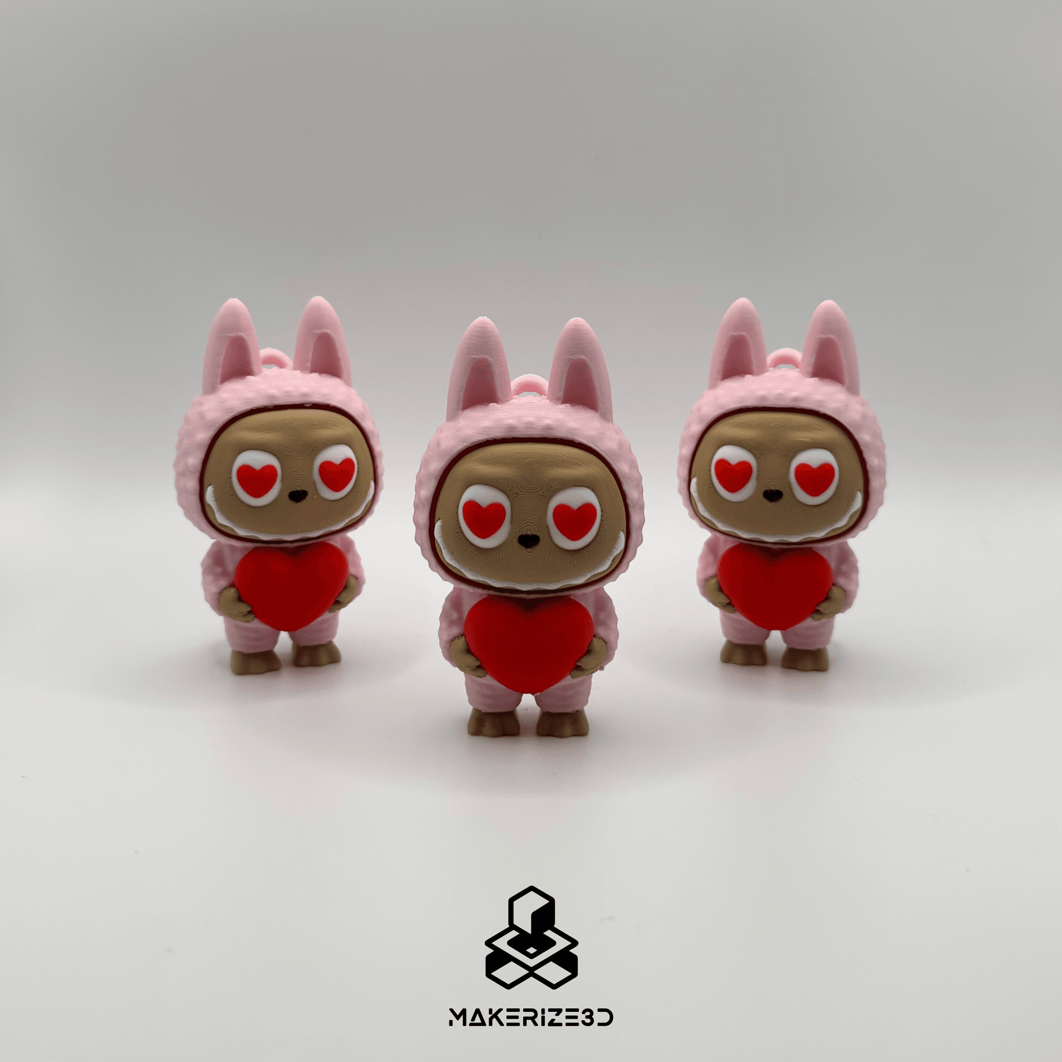 Valentine Labubu Clicker 3d model