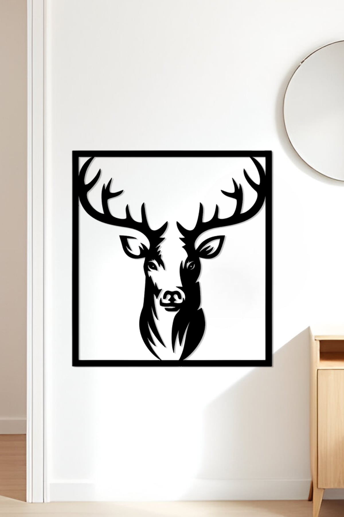 Deer Wall Art, Wall Decor, Home Decor 3d model