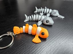 Pocket Pet - Flexi Baby Sawfish 3d model