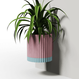 PETAL Collection - Planter Set 3d model