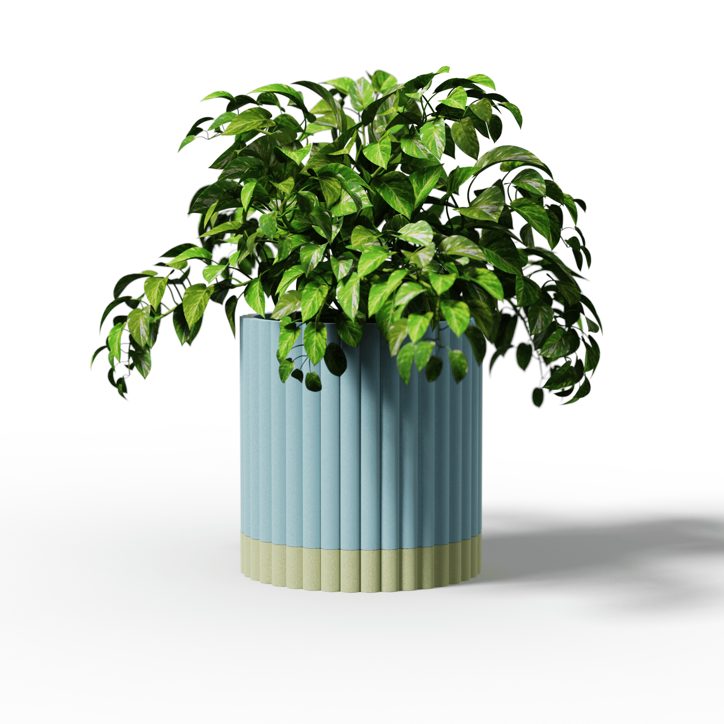 PETAL Collection - Planter Set 3d model