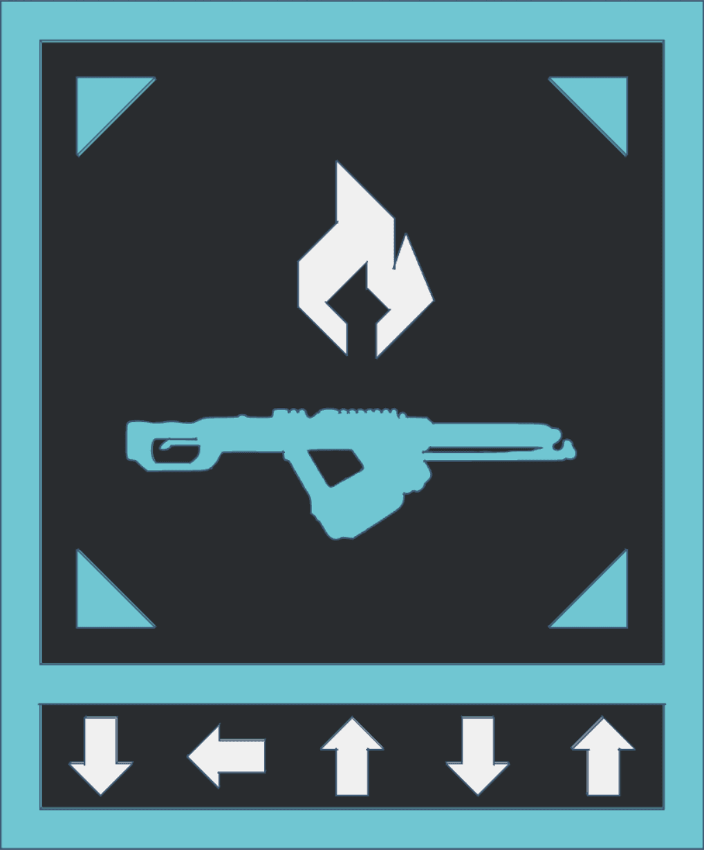 Helldivers 2 Stratagem Plaque (Flamethrower) 3d model