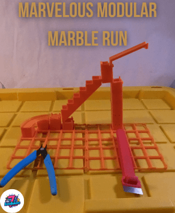 Mr. 7evenBellows Marvelous Modular Marble Track! 3d model