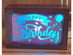 Interchangeable Sign Light Box (Halloween, Party, Poker, etc.) 3d model
