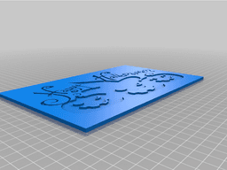 Interchangeable Sign Light Box (Halloween, Party, Poker, etc.) 3d model