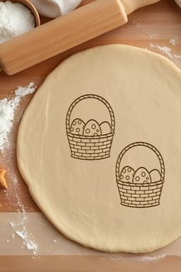 Easter Cookie Cutter, Biscuit Cutter 3d model