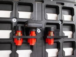 Packout Wall M12 Dual Battery Mount 3d model