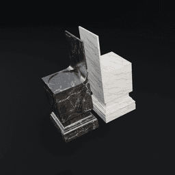 Miniature pedestal (32 mm base) 3d model